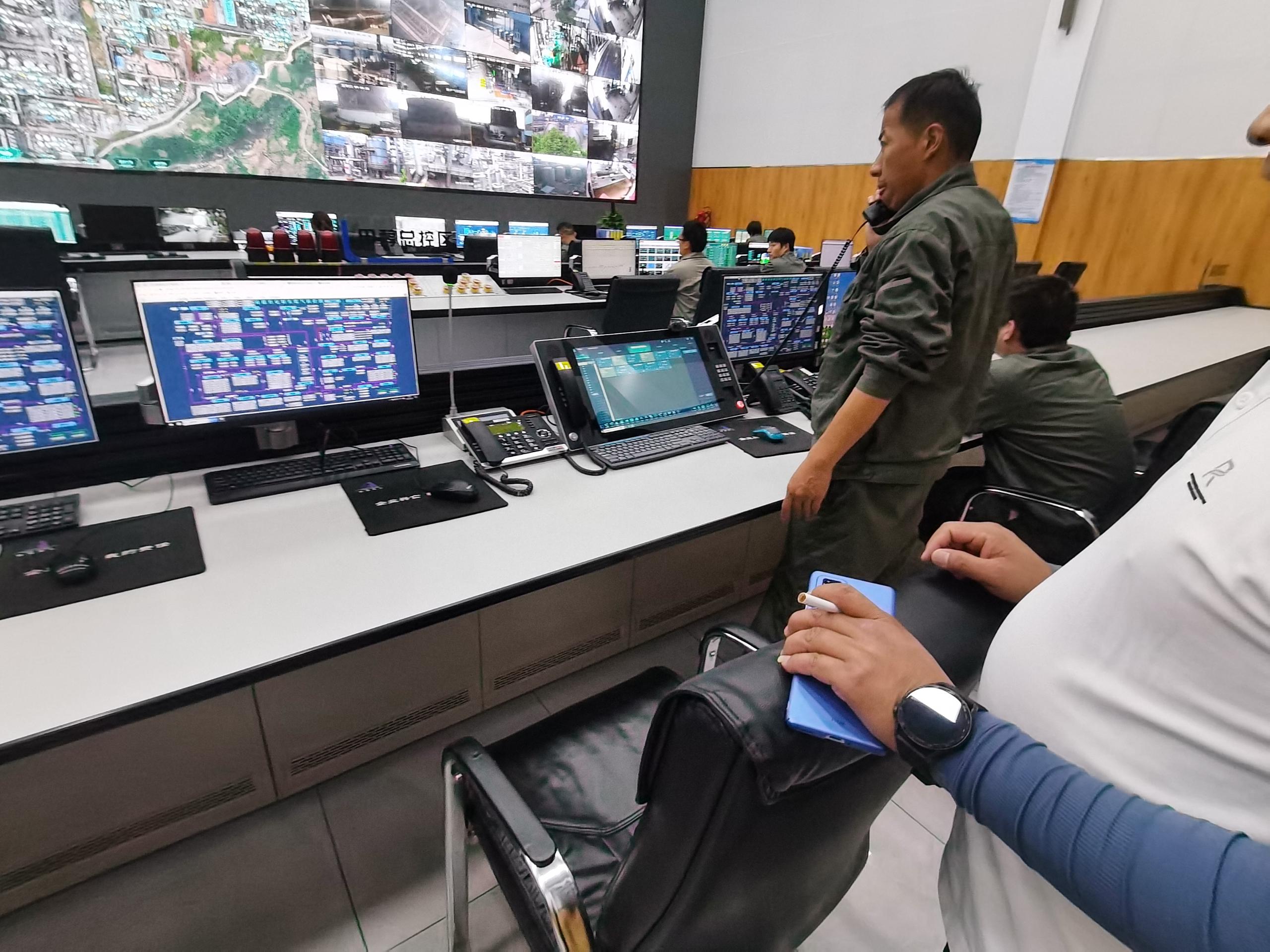 Système de commande et de répartition d'urgence de Yunnan Dawei Coking Co., Ltd.