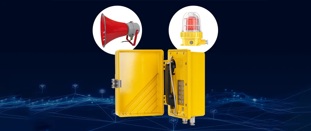 EX-BH621 Téléphone d'Alarme Audio-Visuel