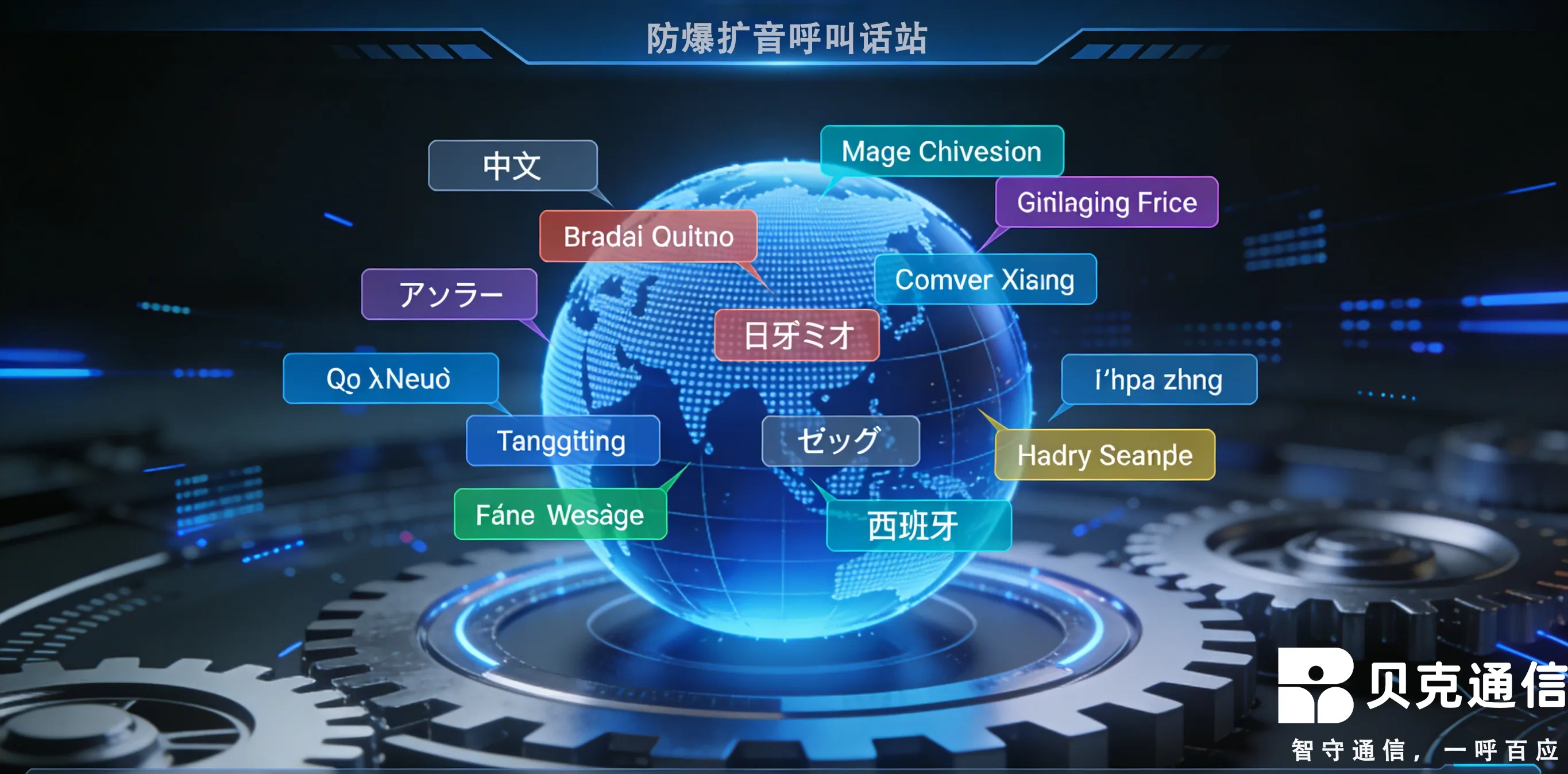 Déploiement international des stations PA antidéflagrantes multilingues
