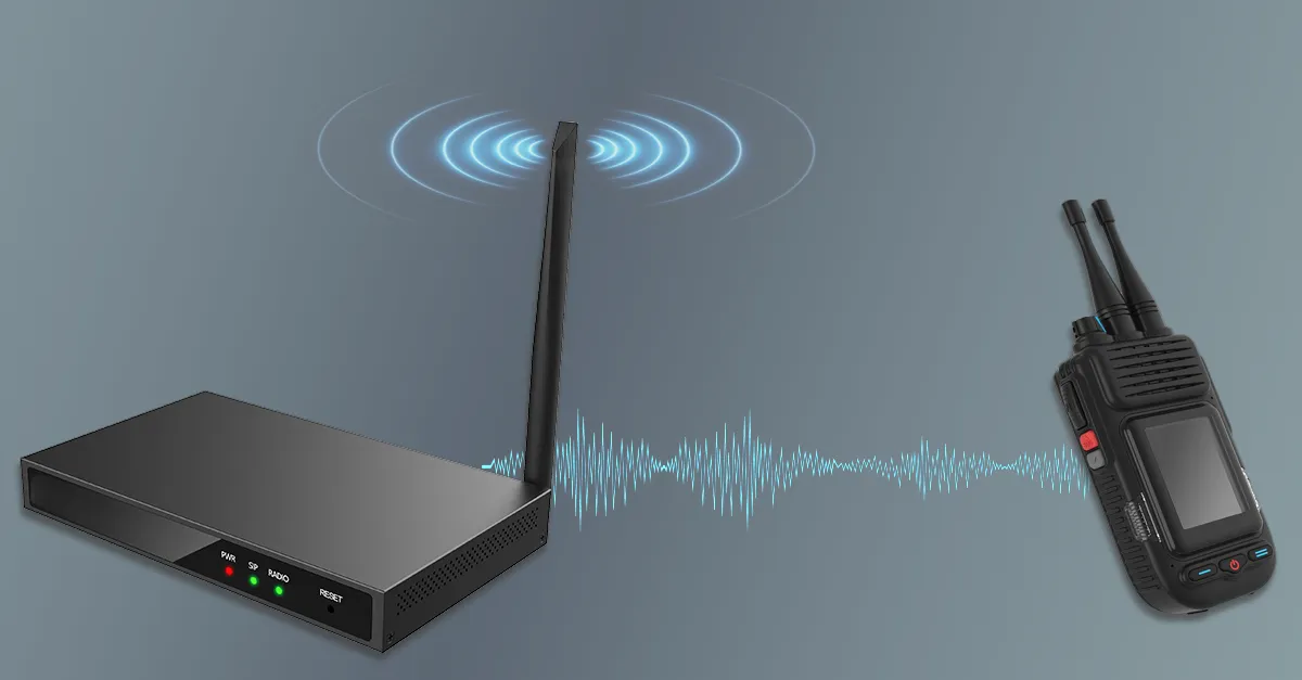 Transmission Radio over IP en temps réel