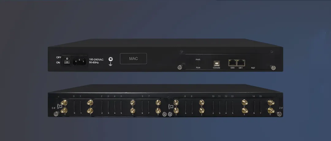 Vues avant et arrière du produit