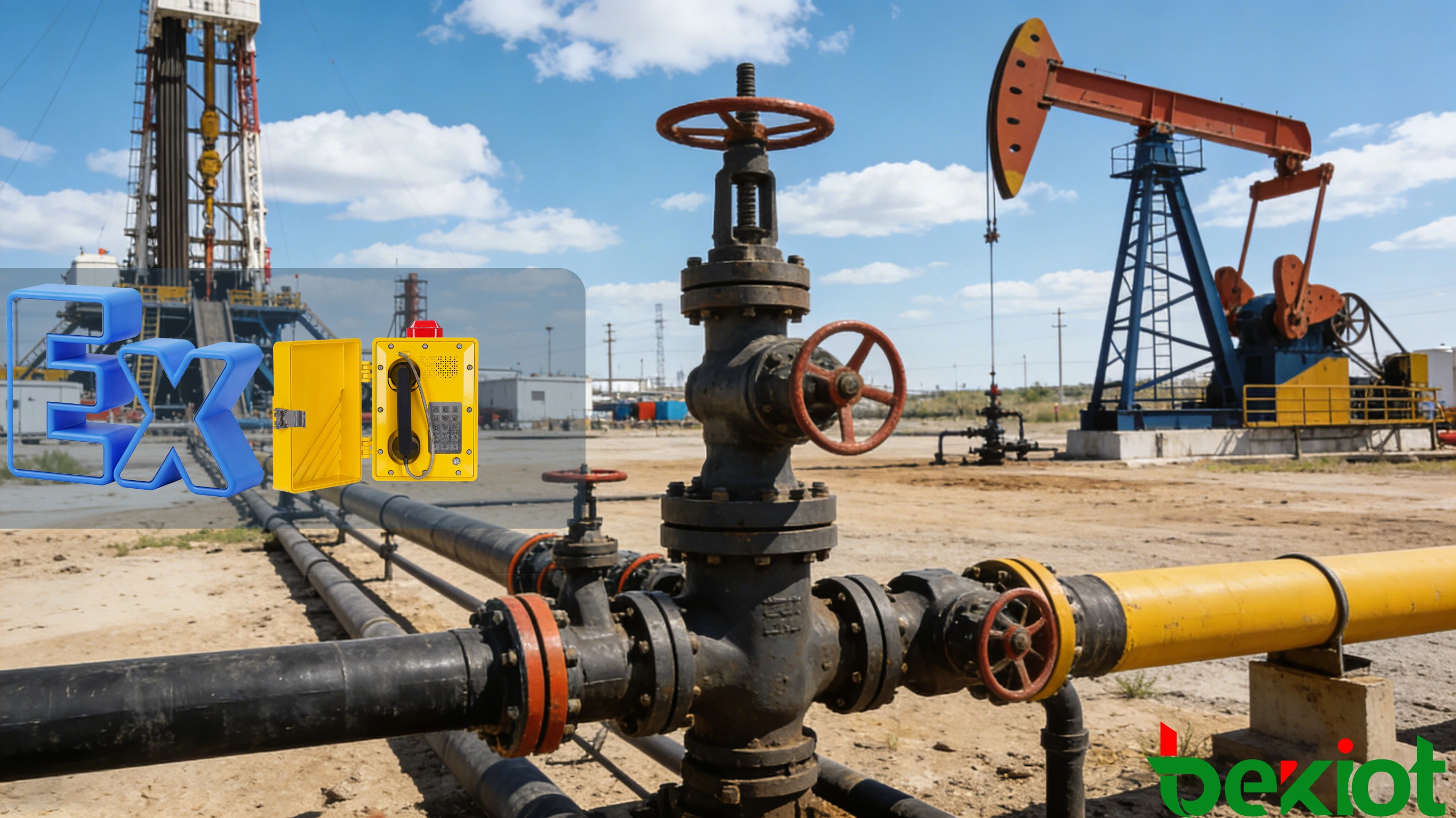 Scénarios d'application des talkies-walkies antidéflagrants dans l'industrie pétrochimique Scénarios d'application des talkies-walkies antidéflagrants dans l'industrie pétrochimique