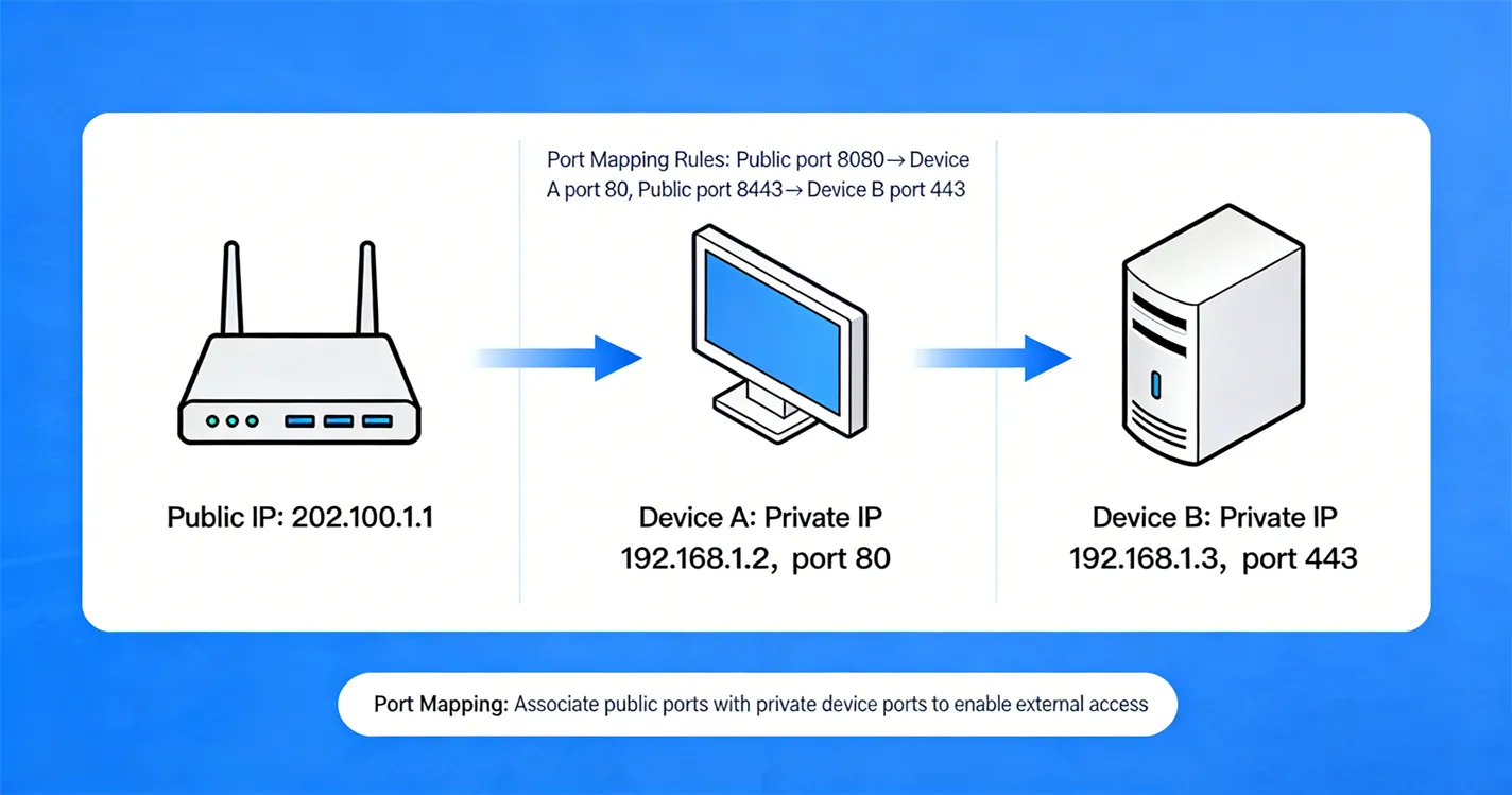 Mappage des ports et adresses IP : définition, fonctionnement et applications pr