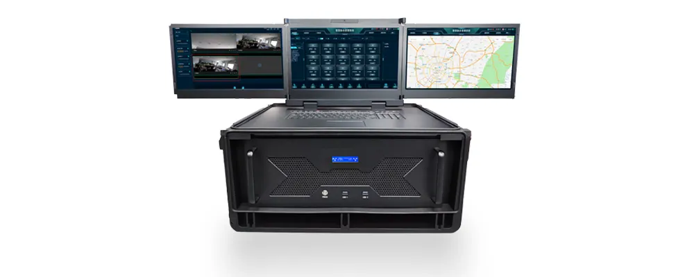 Boîtier de commande d’urgence tri-écran