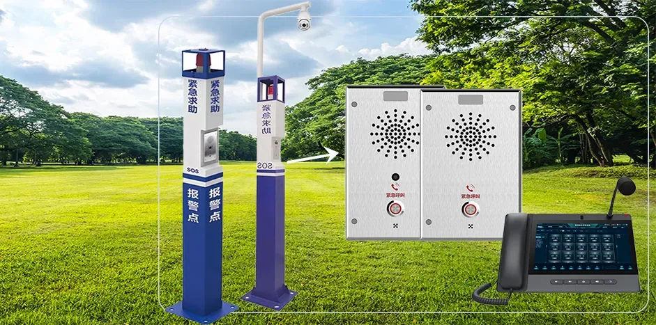 Comment fonctionne le système d’intercom d’urgence de site touristique ? La solu