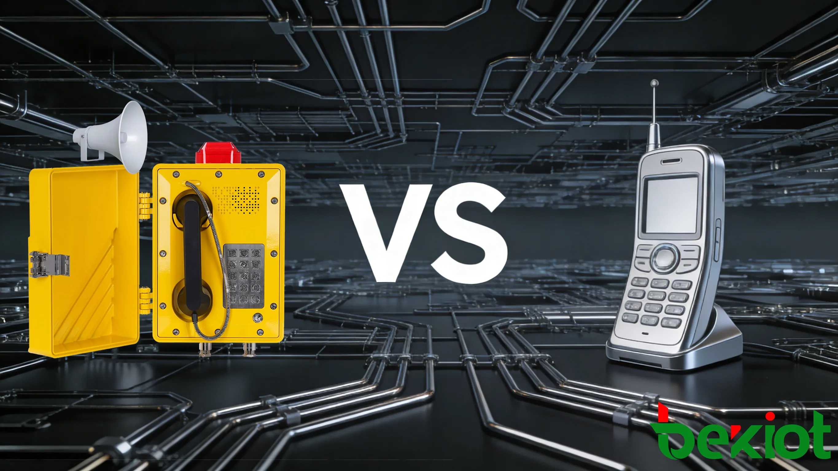 Comparison between traditional amplification phone stations and SIP amplification phone stations